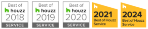 Goodner Best of Houzz Awards 2018-2024